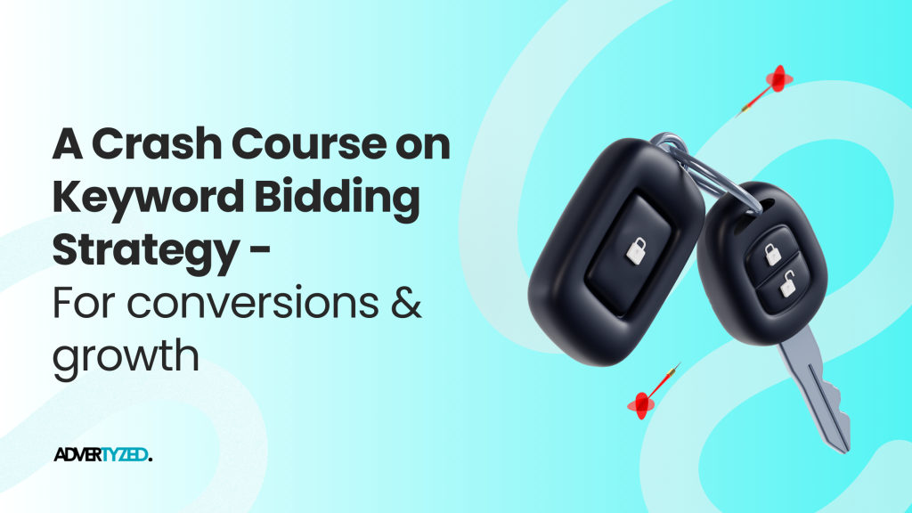 Learn keyword bidding strategy