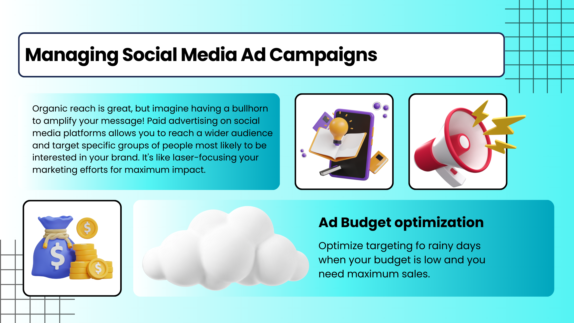 Social media ad campaigns